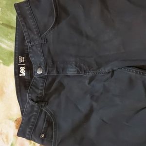 Jeans, Lee 16P Black boot cut mid-rise